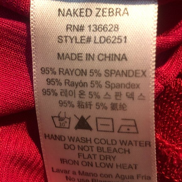 NAKED ZEBRA CASUAL SUMMER DRESS - Picture 11 of 14